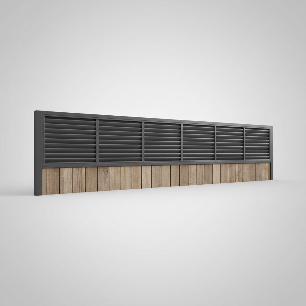 Breezeway Colorbond Fencing 3175mm — Brisbane colorbond fencing supply
