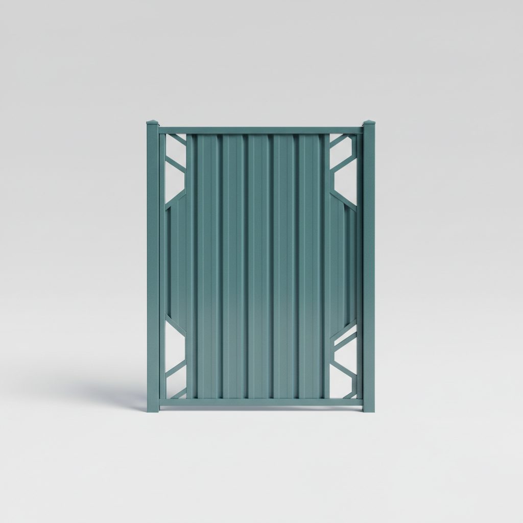 Breezeway Colorbond Fencing 1720 × 1800mm — Brisbane colorbond fencing supply