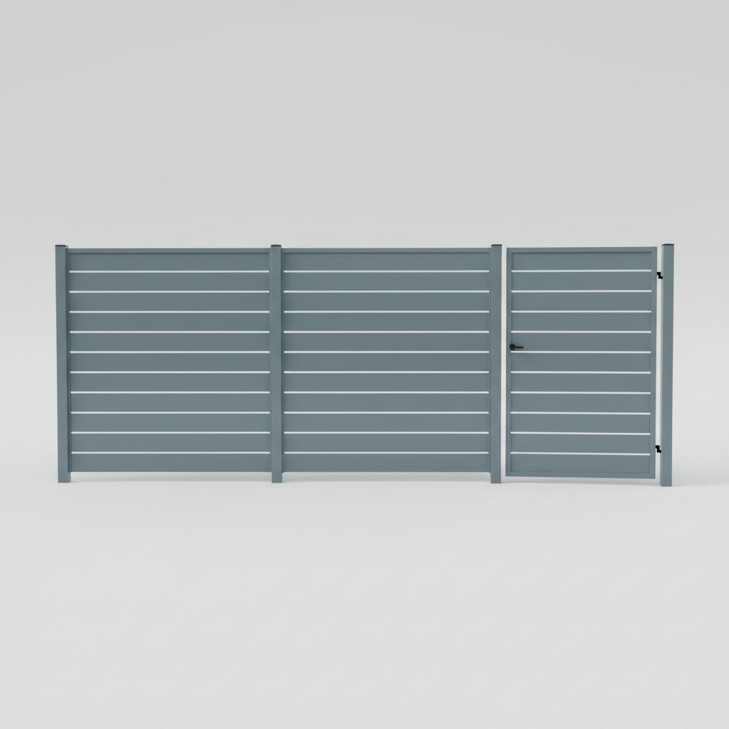 Breezeway Colorbond Fencing 930 × 1500mm — Brisbane colorbond fencing supply