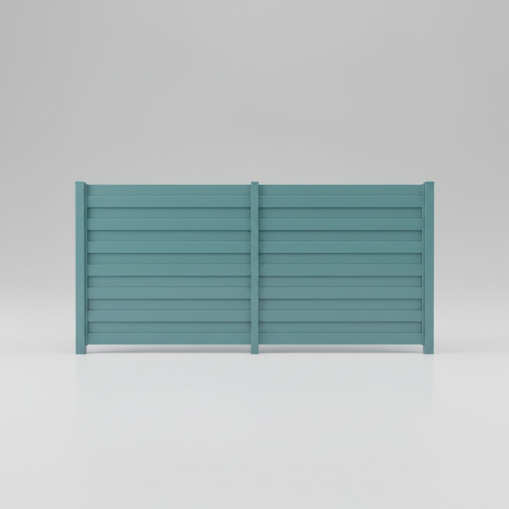 Breezeway Colorbond Fencing 3180 × 2100mm — Brisbane colorbond fencing supply