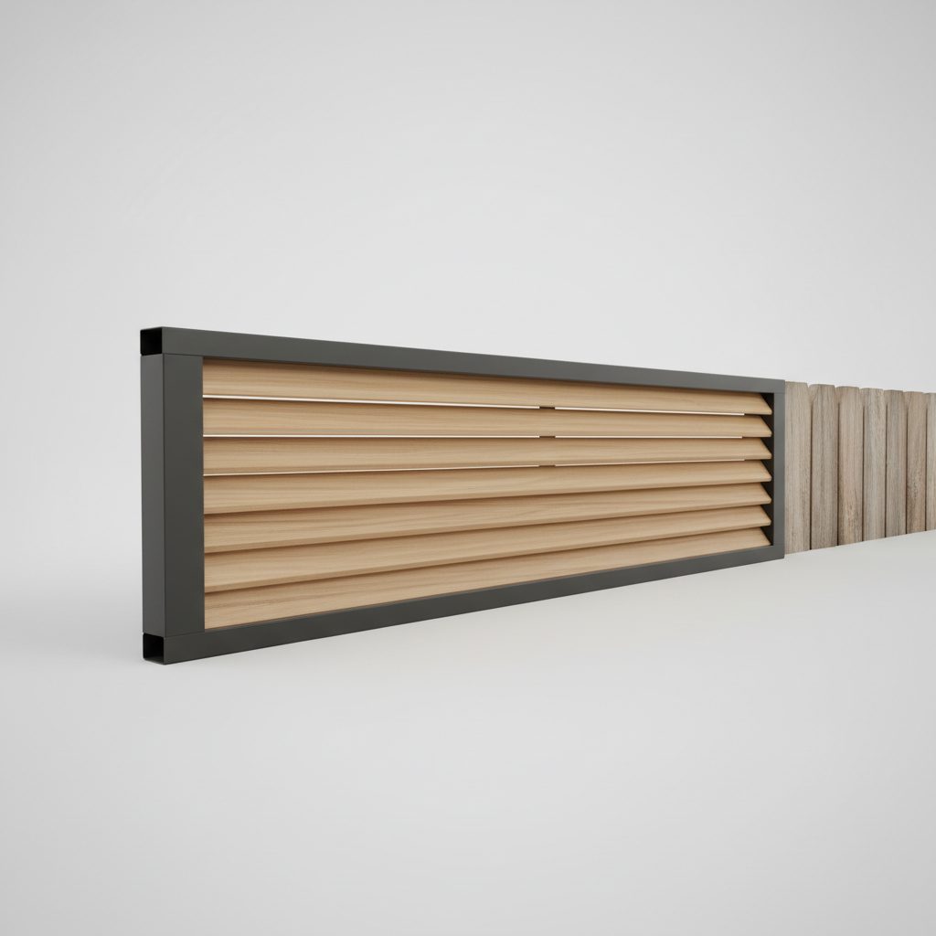 Breezeway Colorbond Fencing 45 × 200 × 2400mm — Brisbane colorbond fencing supply