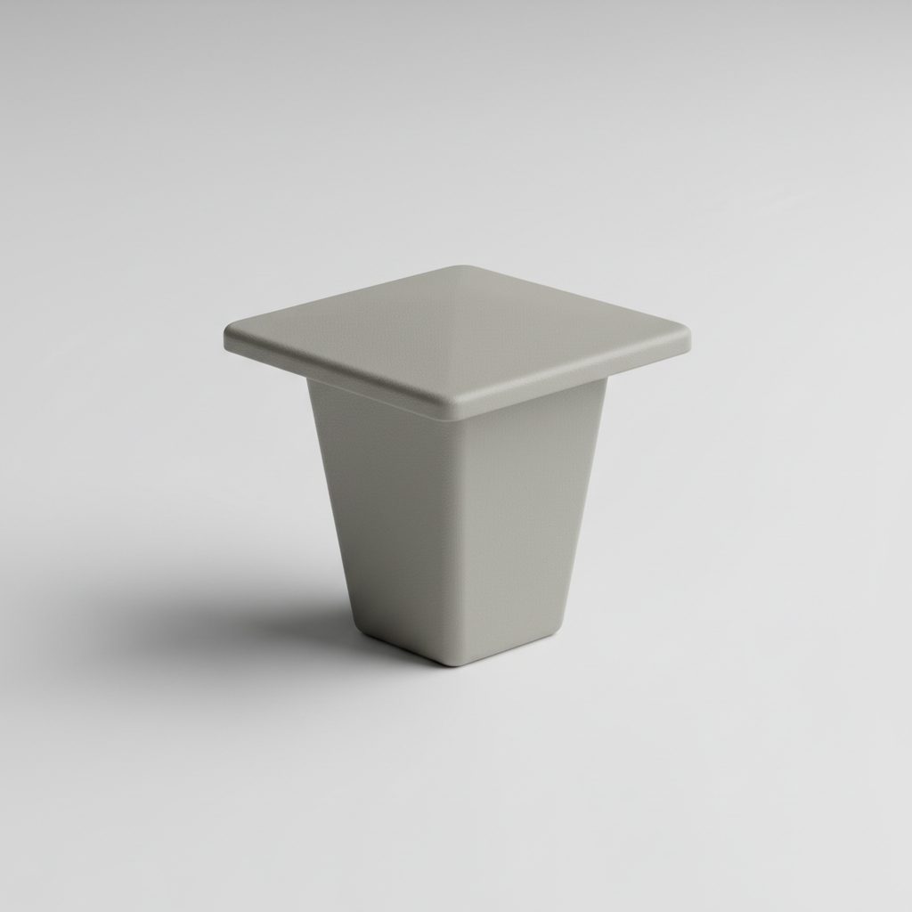 Colorbond Components 65 × 65mm Square Profile Plastic Cap — Brisbane colorbond fencing supply