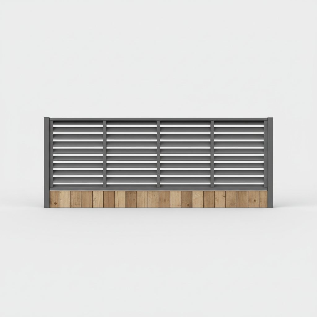 Colorbond Components 2390 × 250mm — Brisbane colorbond fencing supply