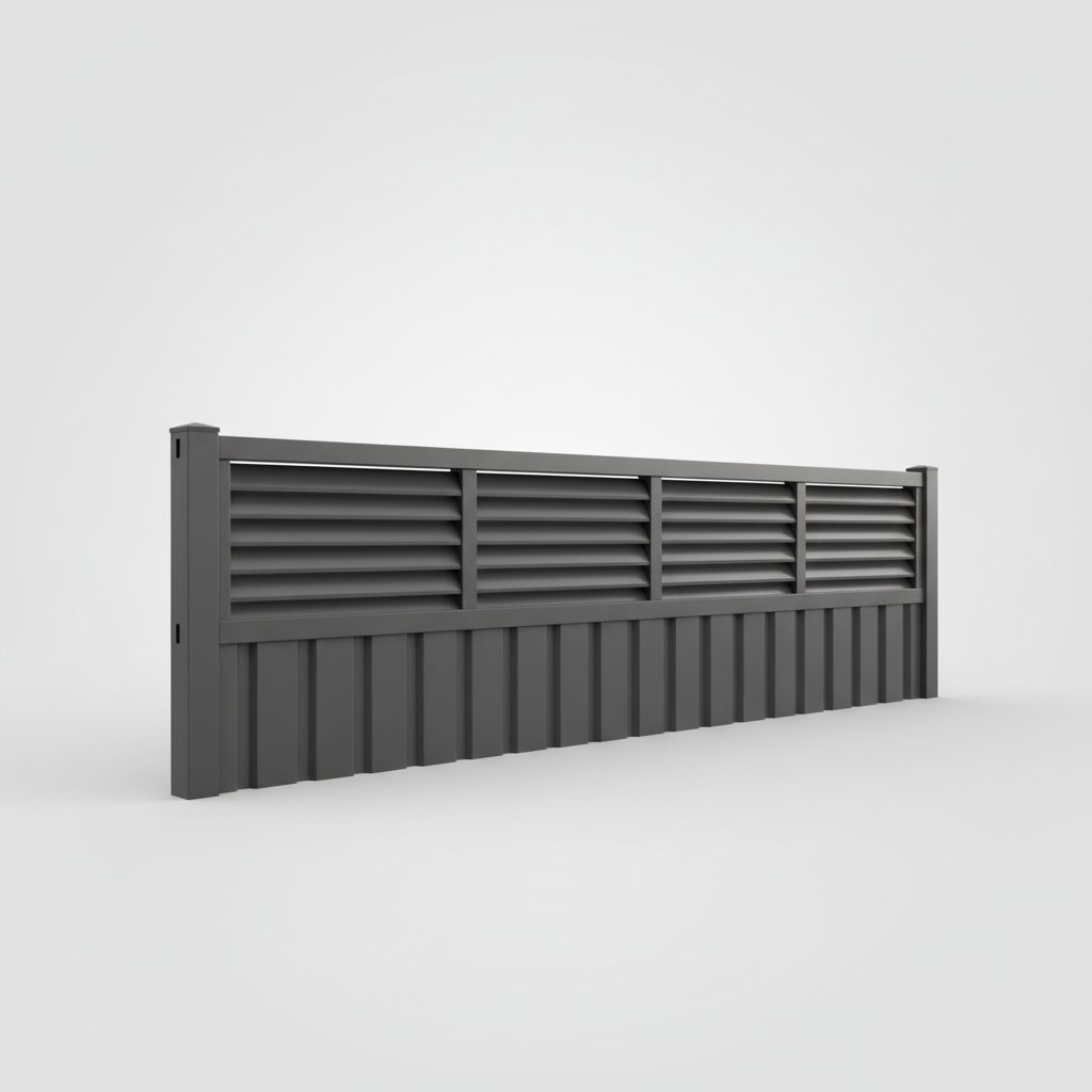 Colorbond Components 3180 × 250mm — Brisbane colorbond fencing supply