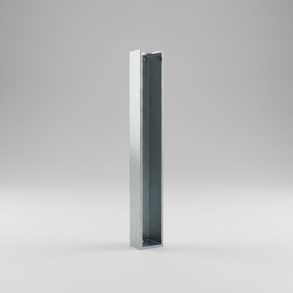 Colorbond Components Colorbond Channel Post — Brisbane colorbond fencing supply
