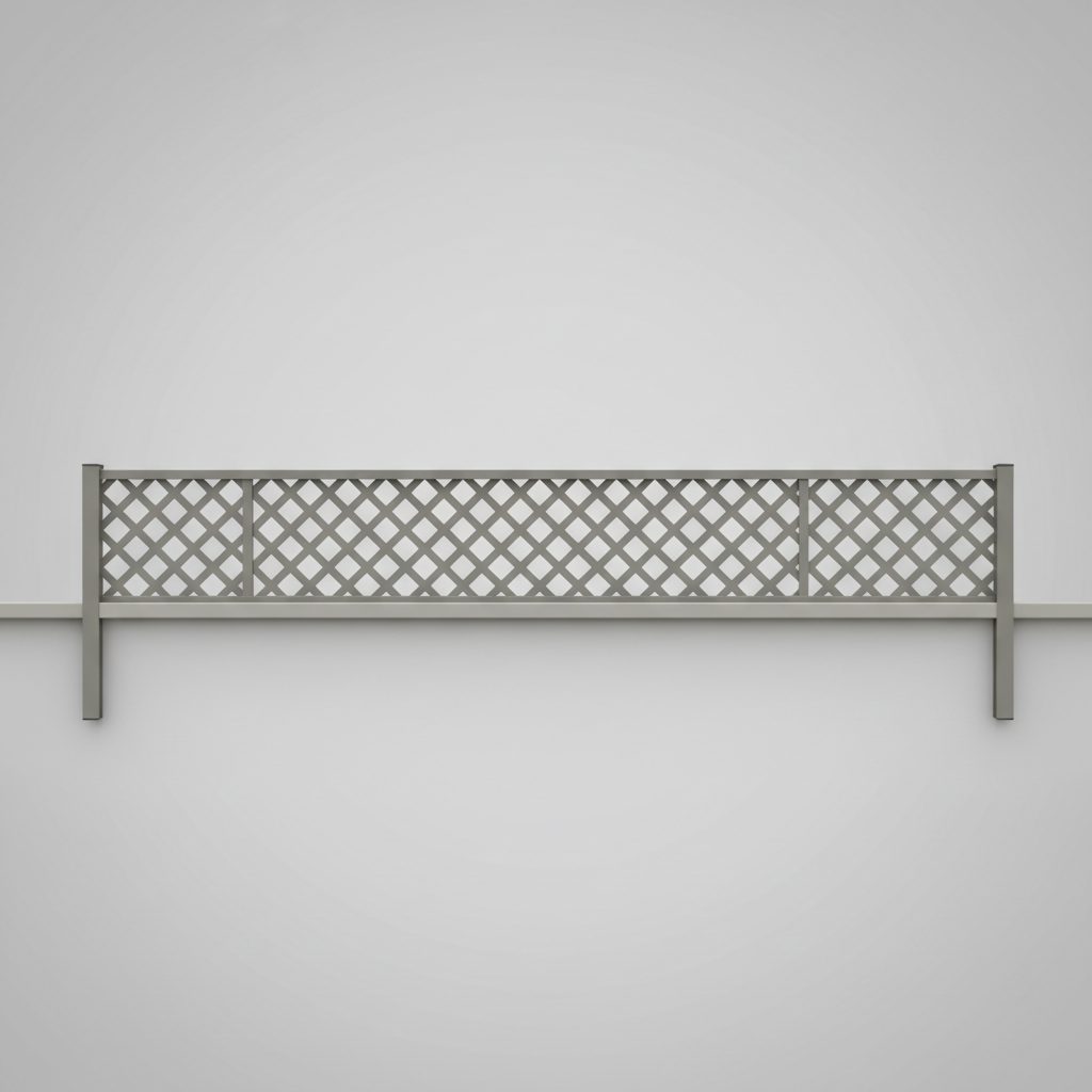 Lattice Colorbond Fencing 3175mm — Brisbane colorbond fencing supply