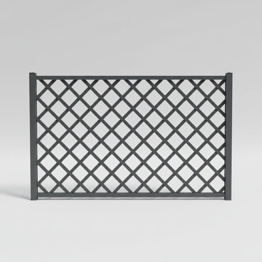 Lattice Colorbond Fencing 1720 × 1500mm — Brisbane colorbond fencing supply