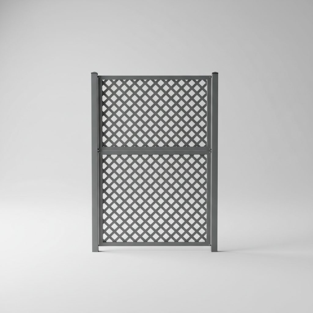 Lattice Colorbond Fencing 1720 × 2100mm — Brisbane colorbond fencing supply