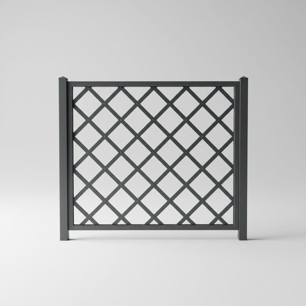 Lattice Colorbond Fencing 930 × 1800mm — Brisbane colorbond fencing supply