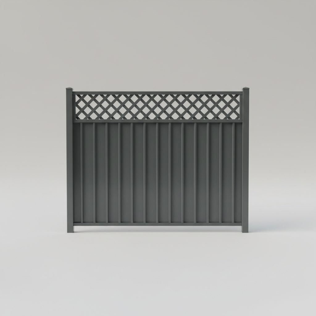 Lattice Colorbond Fencing 3180 × 1800mm — Brisbane colorbond fencing supply