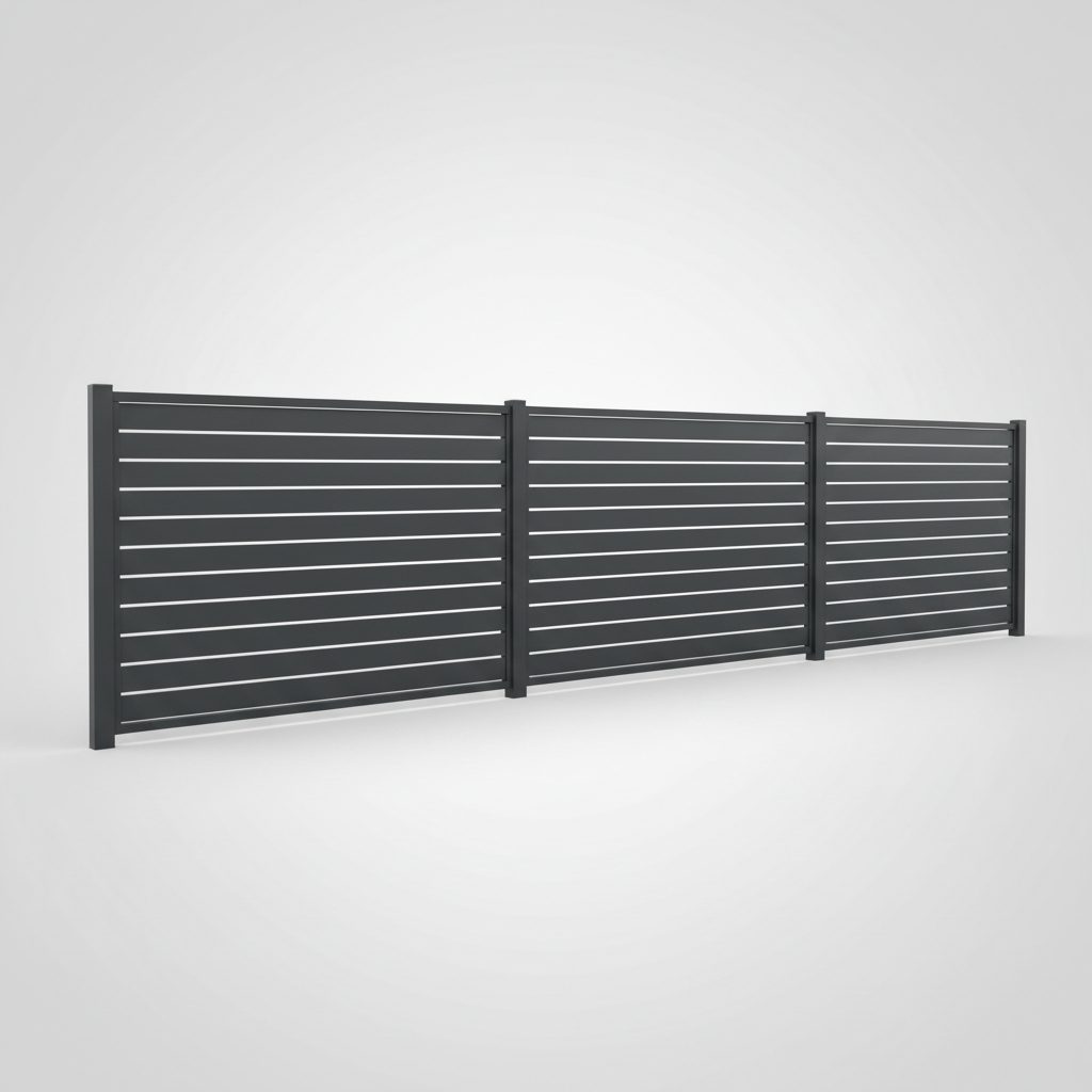 Slat FX Colorbond Fencing 3175mm — Brisbane colorbond fencing supply