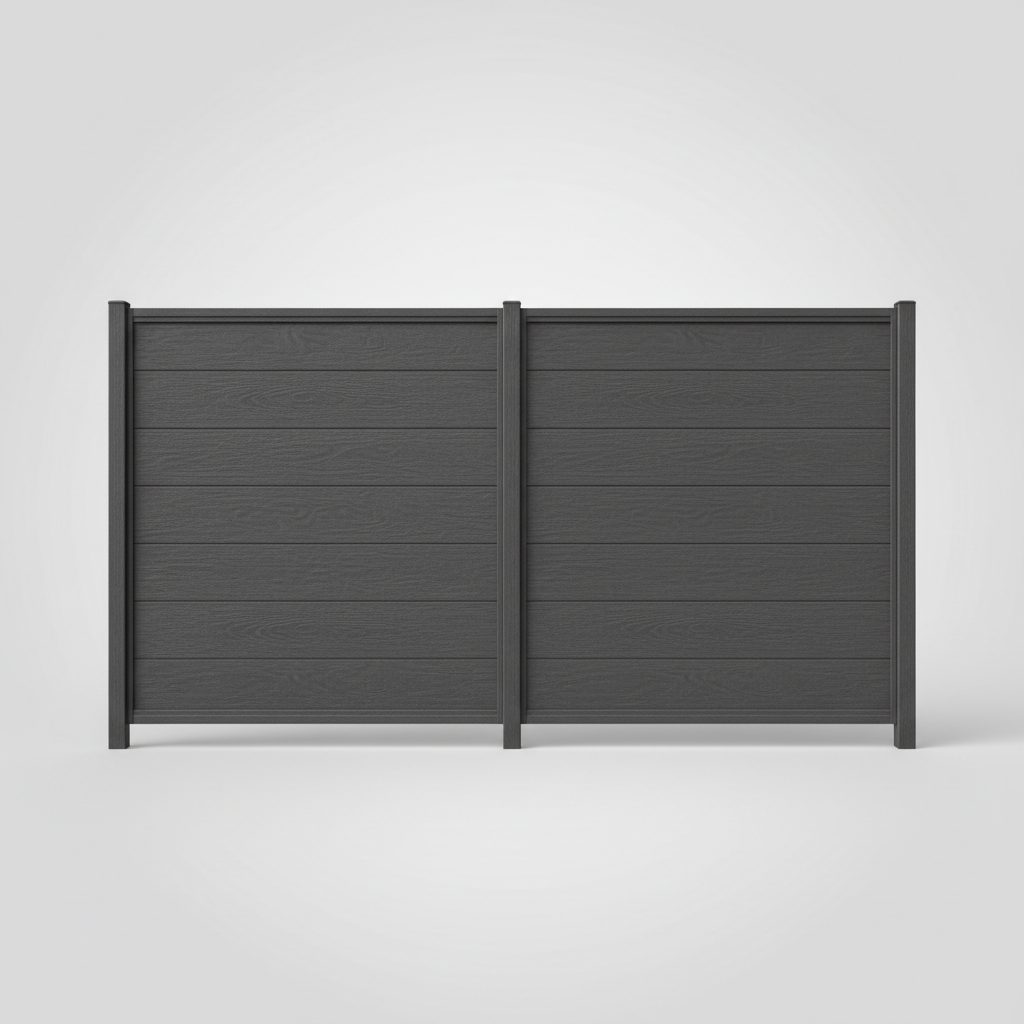 Slat FX Colorbond Fencing 1720 × 1800mm — Brisbane colorbond fencing supply