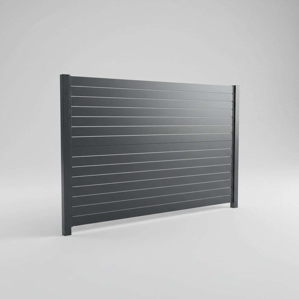 Slat FX Colorbond Fencing 1720 × 2100mm — Brisbane colorbond fencing supply