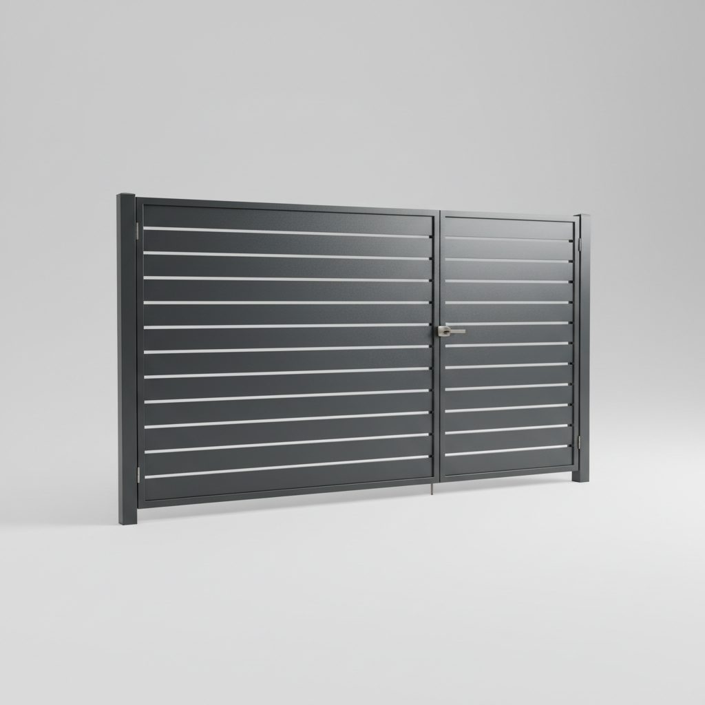 Slat FX Colorbond Fencing 930 × 2100mm — Brisbane colorbond fencing supply