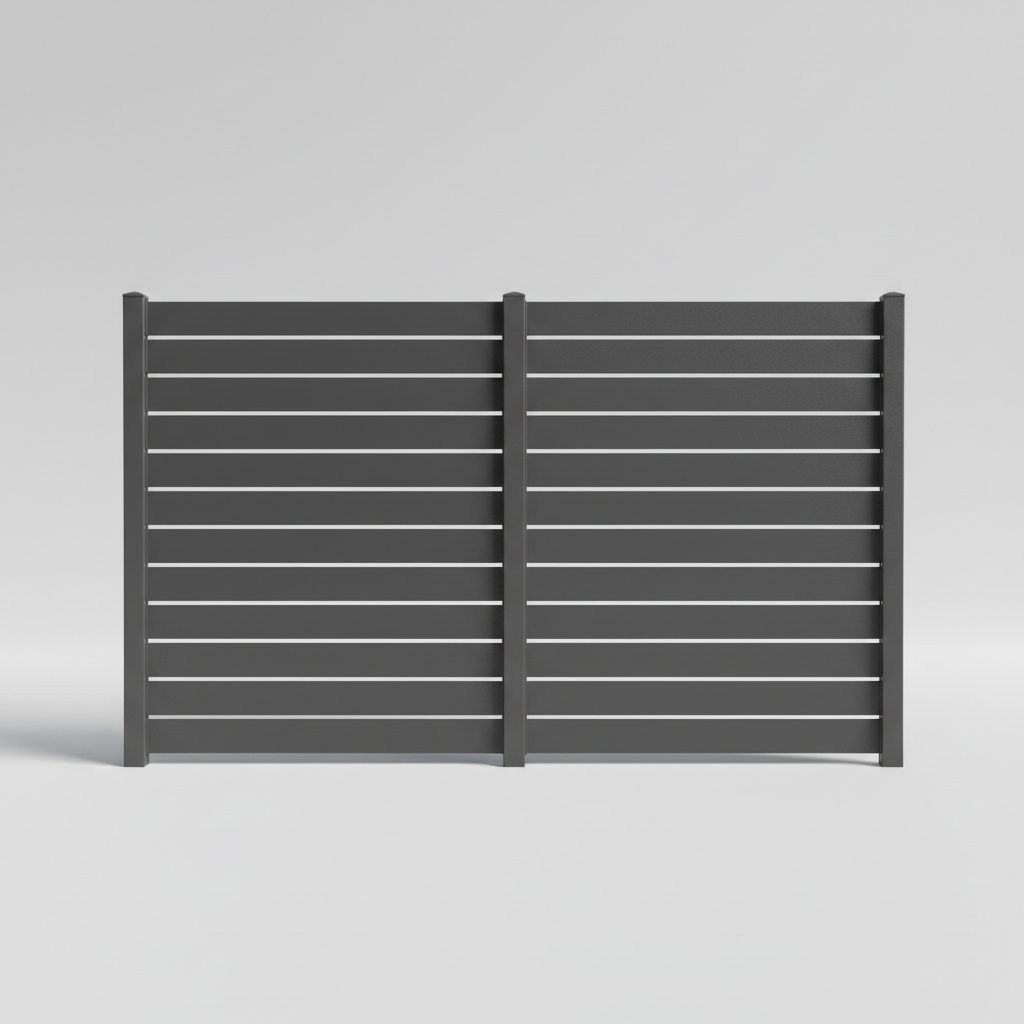 Slat FX Colorbond Fencing 3180 × 1800mm — Brisbane colorbond fencing supply