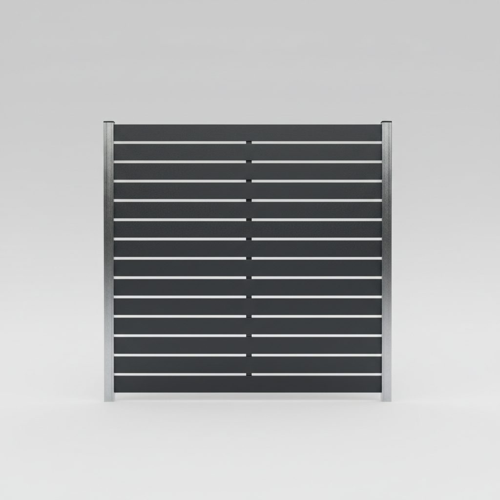 Slat FX Colorbond Fencing 3180 × 2100mm — Brisbane colorbond fencing supply