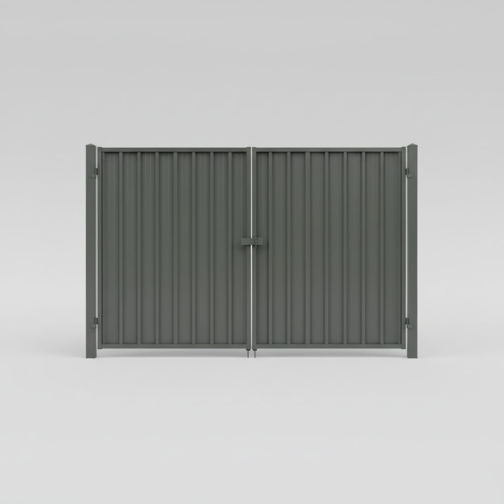 Standard Colorbond Fencing 1720 × 2100mm — Brisbane colorbond fencing supply