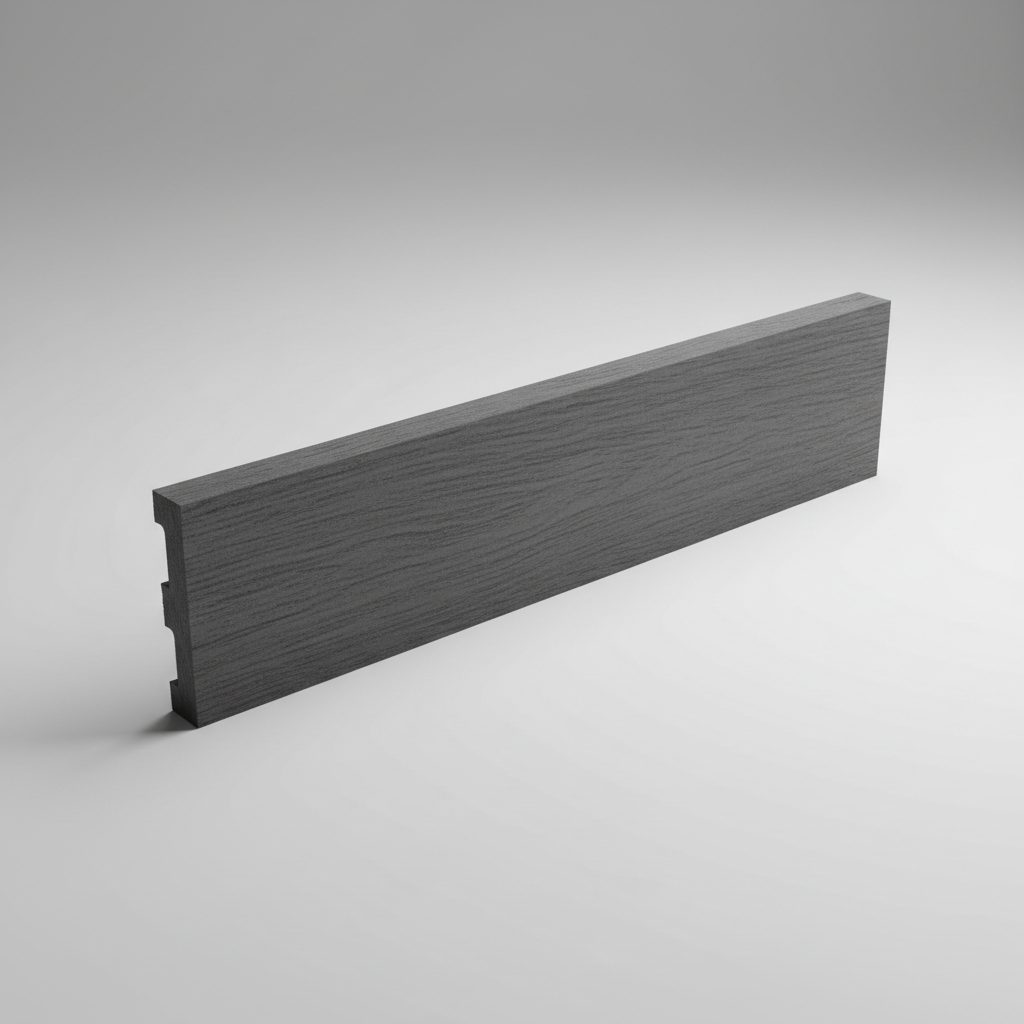 Composite Sleeper 1980mm 1980 × 200 × 50mm Charcoal — Brisbane composite sleepers supply