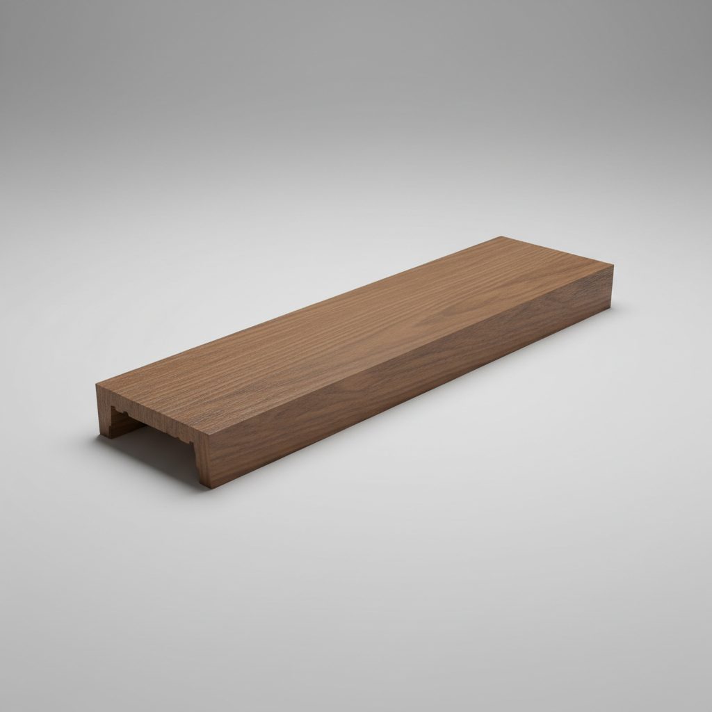 Composite Sleeper 1980mm 1980 × 200 × 50mm Walnut — Brisbane composite sleepers supply