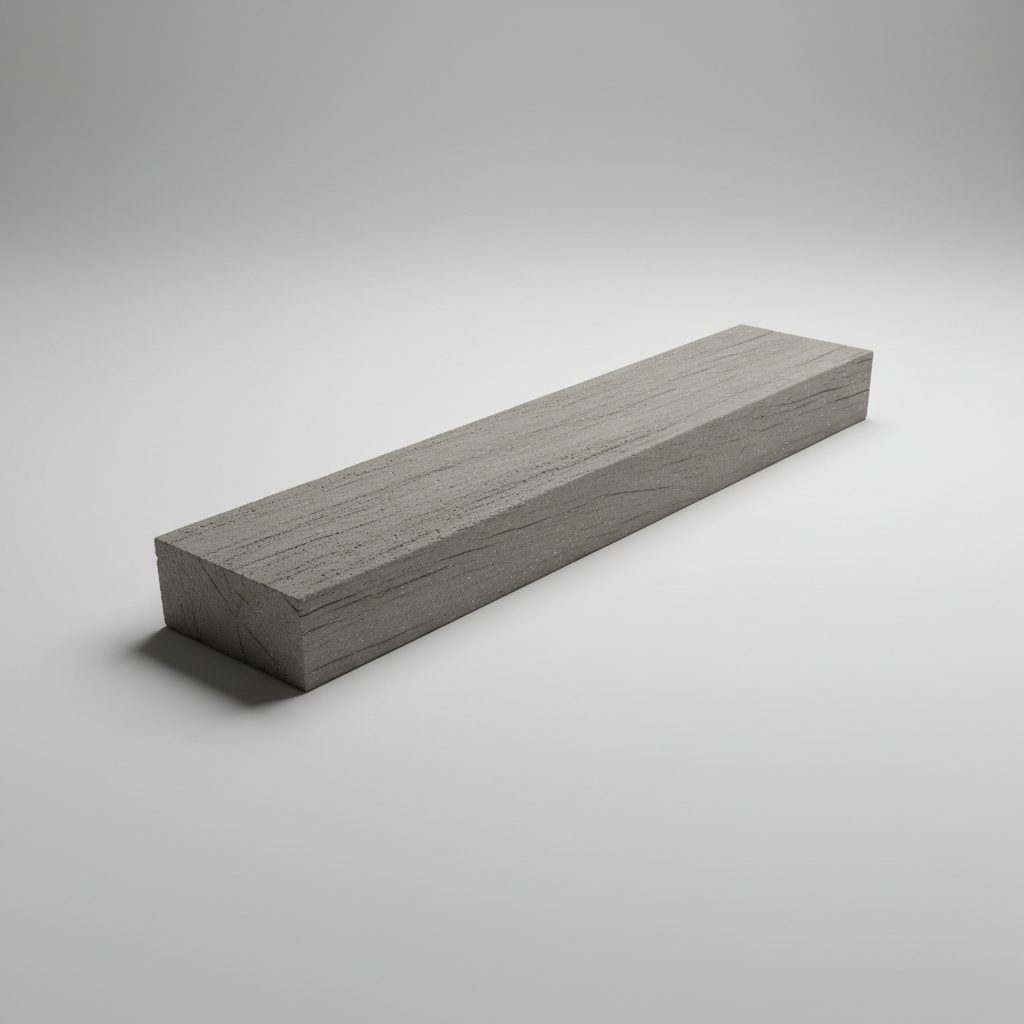 Composite Sleeper 2380mm 2380 × 200 × 50mm Stone Grey — Brisbane composite sleepers supply