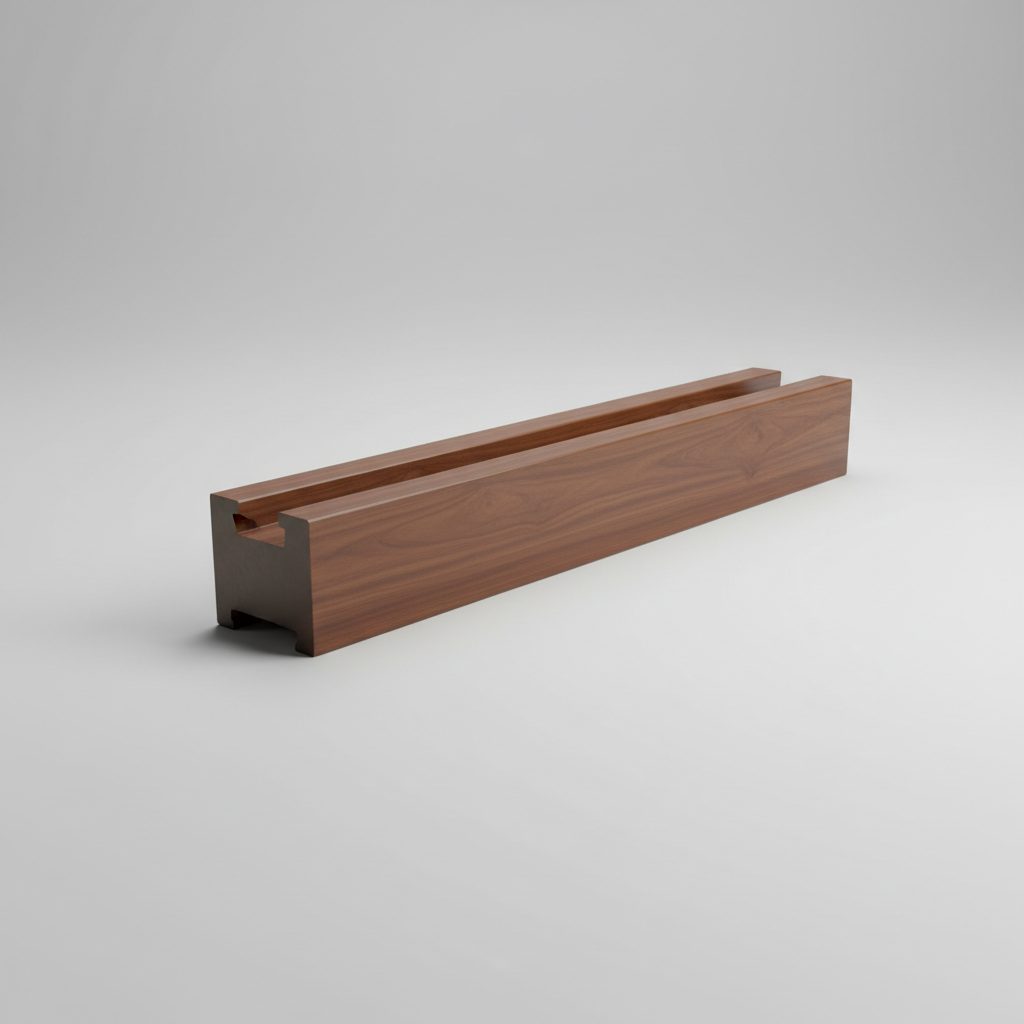 Composite Sleeper 2380mm 2380 × 200 × 50mm Walnut — Brisbane composite sleepers supply