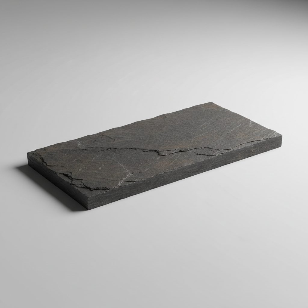 Concrete Sleeper — Slate Stone Finish 2000 × 200 × 80mm Slate Stone — Charcoal — Brisbane concrete sleepers supply