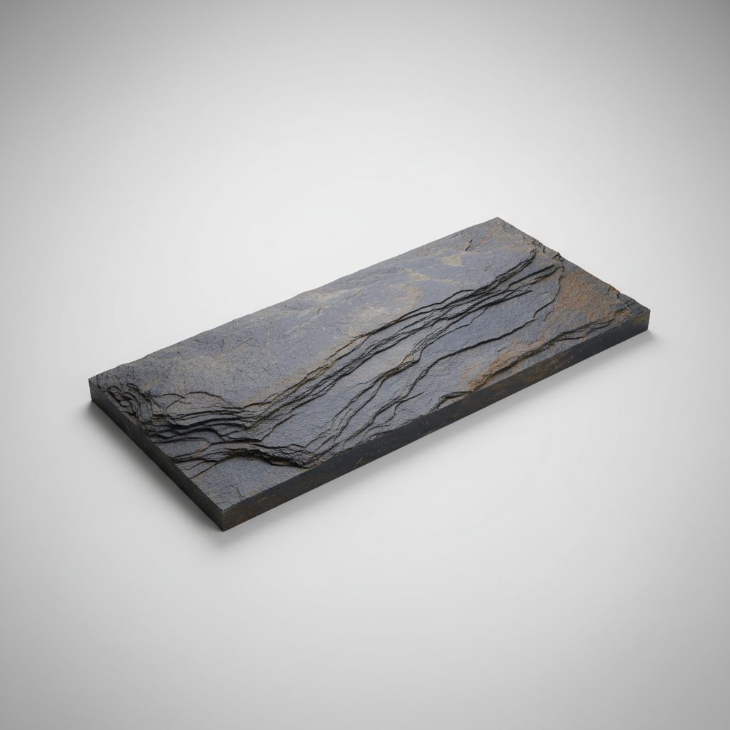 Concrete Sleeper — Slate Stone Finish 2400 × 200 × 80mm Slate Stone — Natural — Brisbane concrete sleepers supply