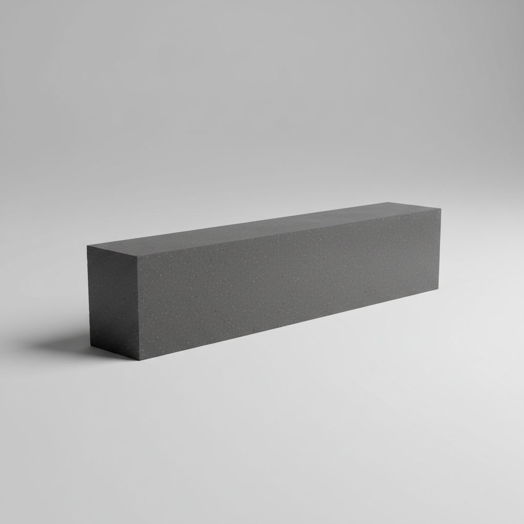 Concrete Sleeper — Smooth Charcoal 2000 × 200 × 75mm Smooth — Brisbane concrete sleepers supply