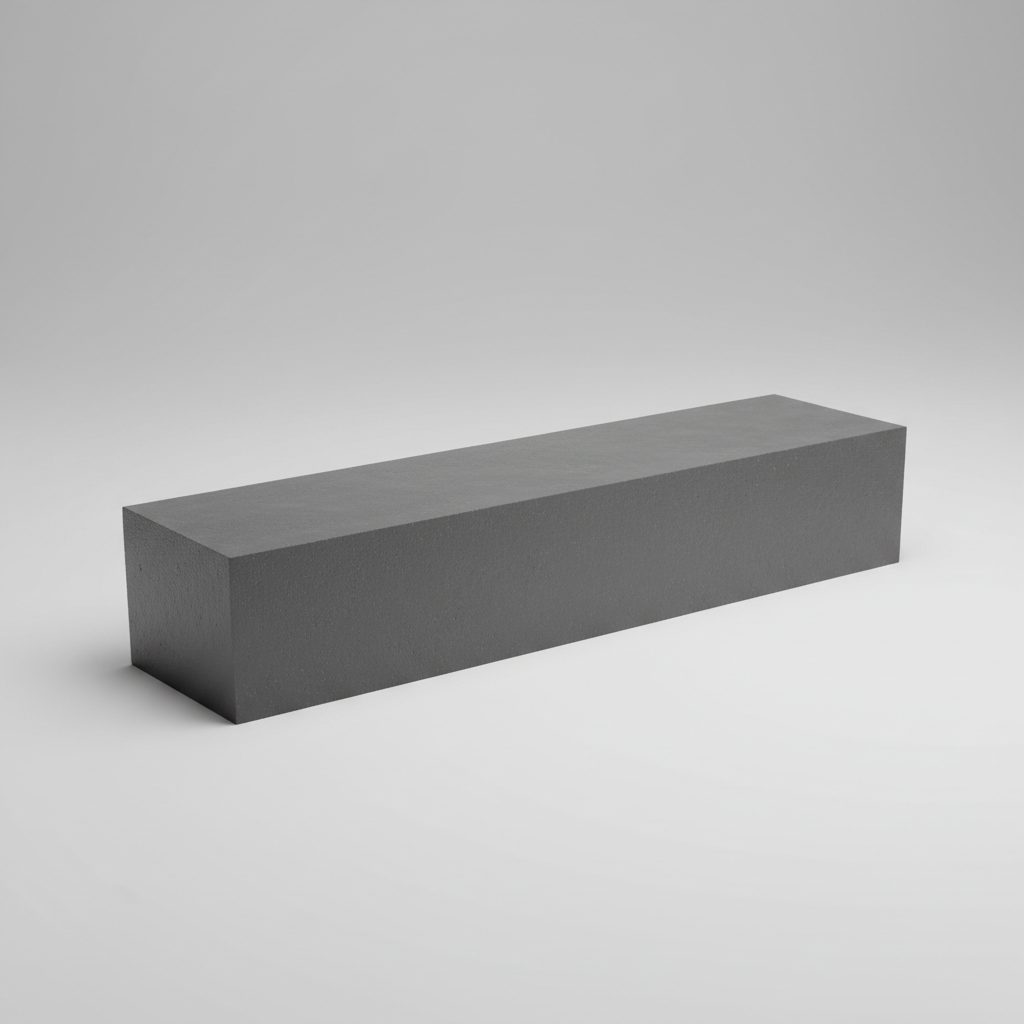 Concrete Sleeper — Smooth Charcoal 2000 × 200 × 80mm Smooth — Brisbane concrete sleepers supply