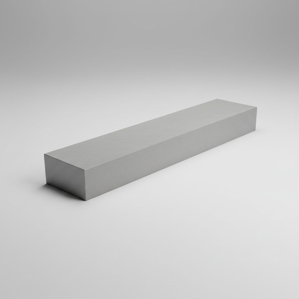 Concrete Sleeper — Smooth Grey Finish 2400 × 200 × 80mm Smooth — Brisbane concrete sleepers supply