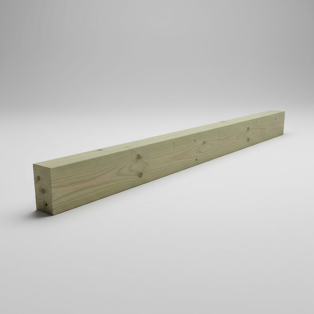 Timber Rails 100 × 50 × 4800mm — Brisbane timber fencing supply